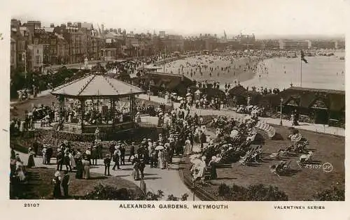 United Kingdom England Weymouth Alexandra gardens
