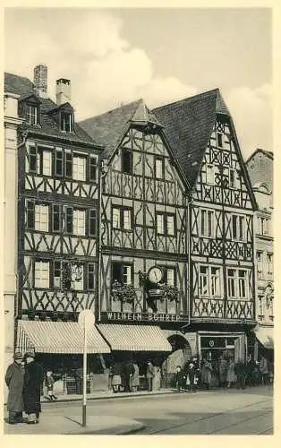 Germany Trier Treves Place du Marche Maisons du Moyen Age