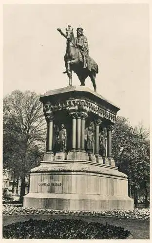 Belgium Liege Statue de Charlemagne