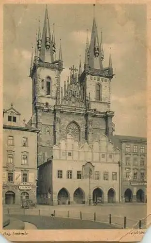 Czech Republic Prague Tyn Church