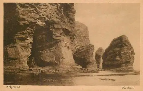 Germany Helgoland Westklippen