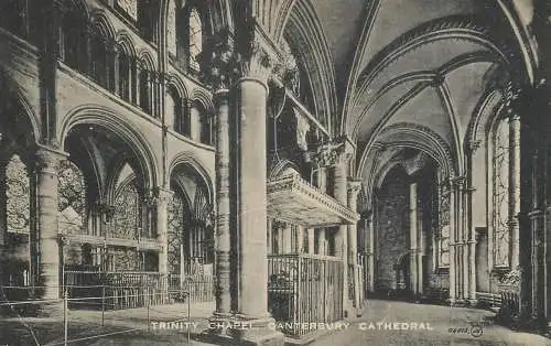 United Kingdom England Trinity chapel Canterbury cathedral