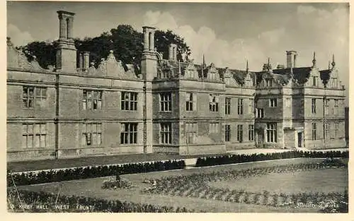 United Kingdom England Kirby Hall west front