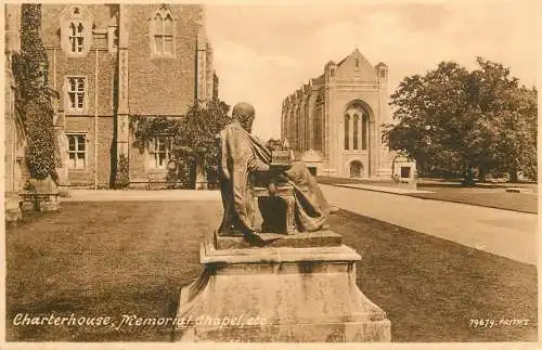United Kingdom England Charter house memorial chapel