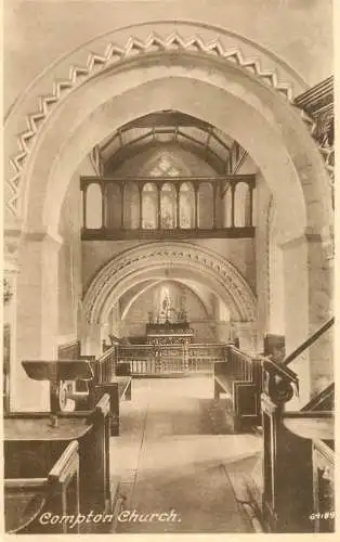 United Kingdom England Compton church