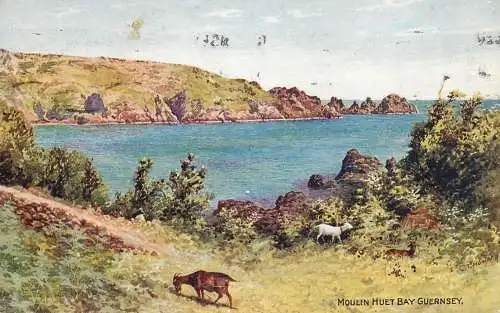 United Kingdom Guernsey Mouin Huet Bay