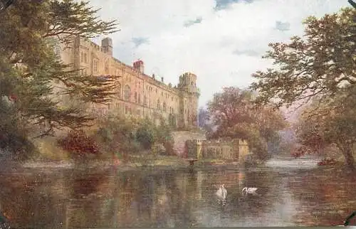 United Kingdom England castle scene