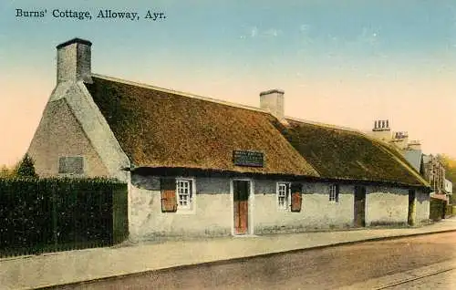 United Kingdom Scotland Ayr Burn's cottage Alloway