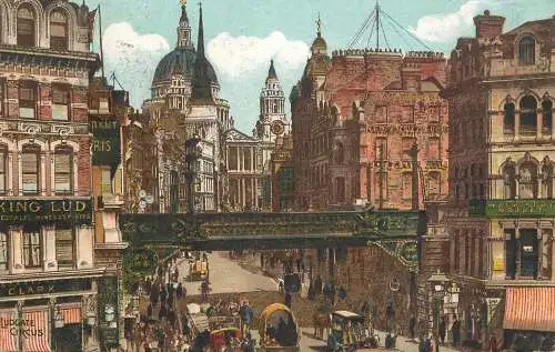 United Kingdom England London Ludgate circus