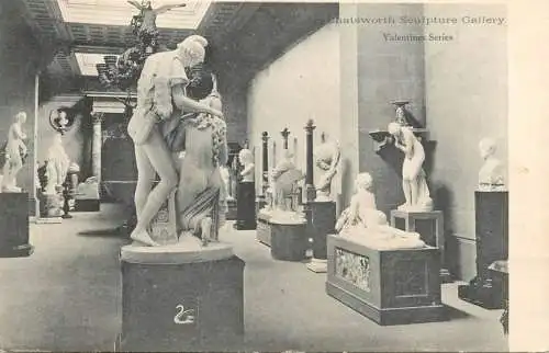 United Kingdom England Chatsworth sculpture gallery