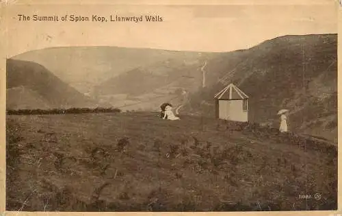 United Kingdom Wales Llanwrtyd Wells Spion Kop summit