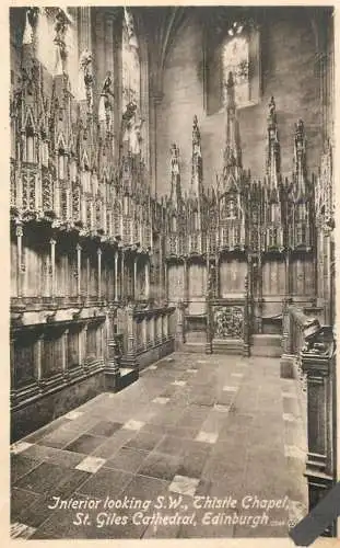 United Kingdom Scotland Edinburgh St. Giles cathedral