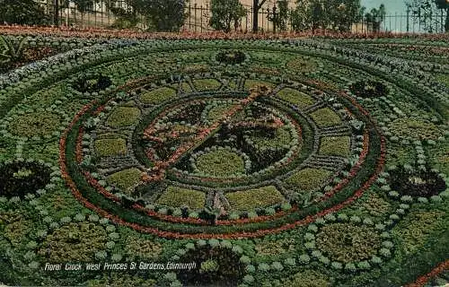 United Kingdom Scotland Edinburgh floral clock