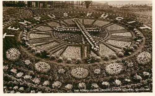 United Kingdom Scotland Edinburgh floral clock