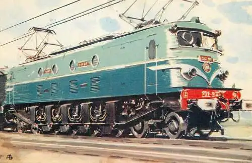 Locomotive electrique type 2D2 9100
