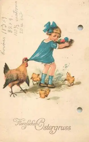 Herzlichen Ostergruss funny illustration