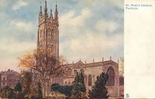 United Kingdom England St. Mary's church Taunton