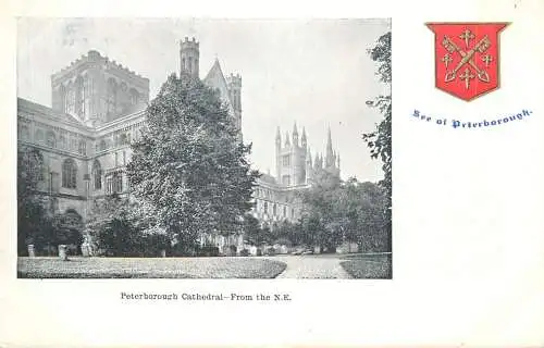 United Kingdom England Peterborough cathedral