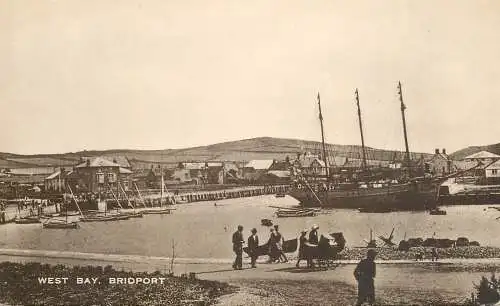United Kingdom England Dorset Bridport west bay