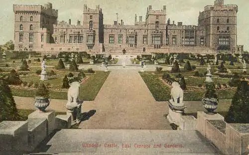 United Kingdom England Windsor Castle east terrace