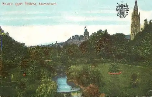 United Kingdom England Bournemouth  new upper gardens