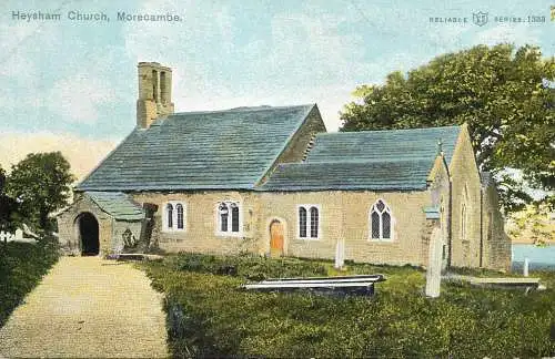 United Kingdom England Morecambe Heysham church