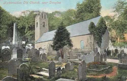 United Kingdom England Kirk Braddan old church near Douglas