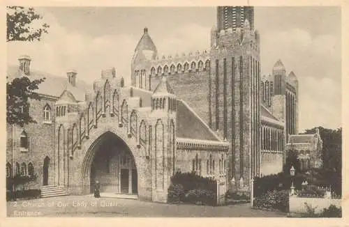 United Kingdom England church of Our Lady of Quarr