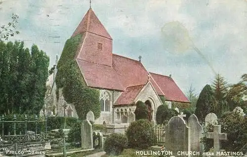 United Kingdom England Hollington church near Hastings