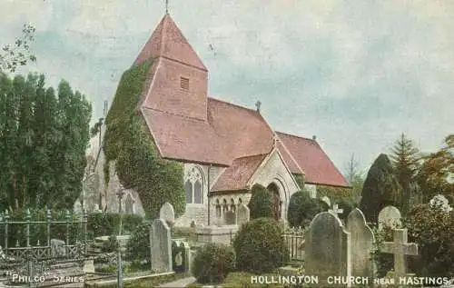 United Kingdom England Hollington church Hastings
