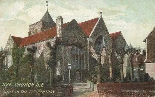 United Kingdom England Rye church