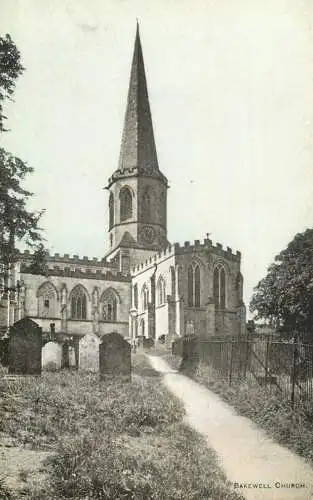 United Kingdom England Bakewell church