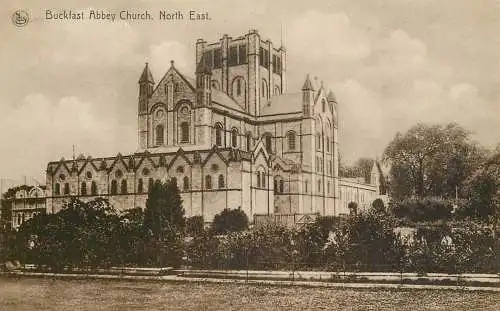 United Kingdom England Buckfast abbey church North East