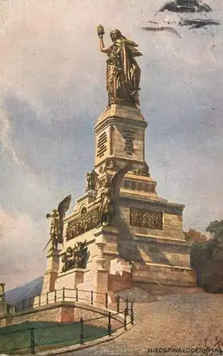 Germany Das Nationaldenkmal auf dem Niederwald