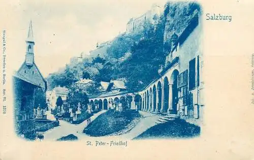 Austria Salzburg St Peter Friedhof