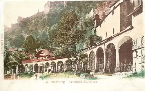 Austria Salzburg Friedhof St Peter