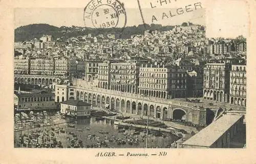 Algeria Alger panorama