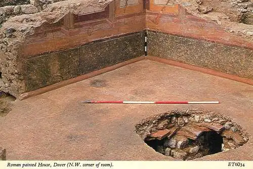 United Kingdom England Dover roman painted house