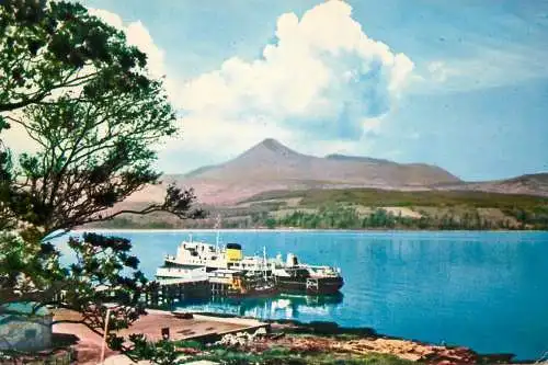United Kingdom Scotland Ayrshire Isle of Arran Brodick pier