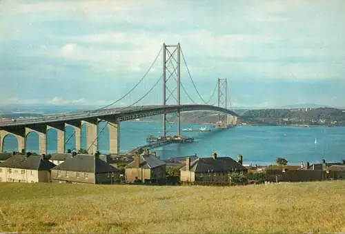 United Kingdom Scotland the Forth road bridge