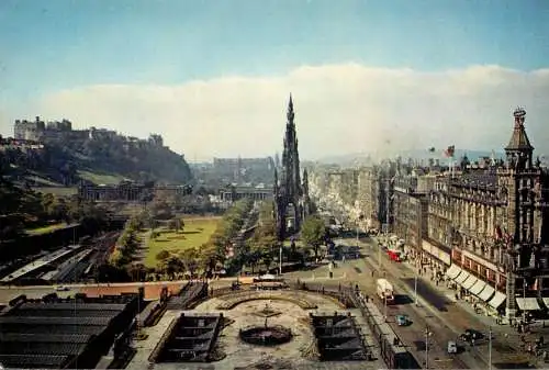 United Kingdom Scotland Edinburgh Princess street