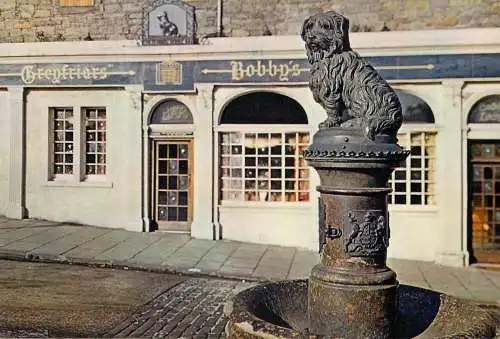United Kingdom Scotland Edinburgh candlemaker row Greyfriars bobby memorial