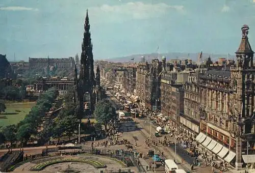 United Kingdom Scotland Edinburgh Scott monument