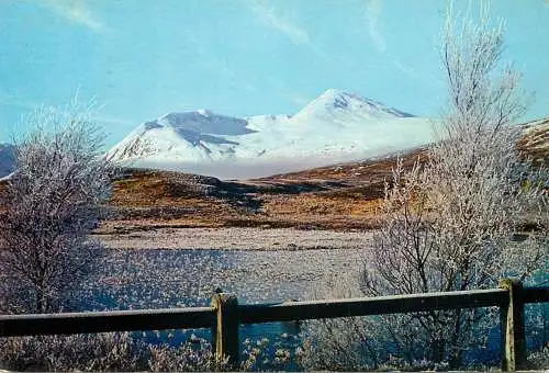 United Kingdom Scotland Argyllshire Meall a' Bhuiridh in winter