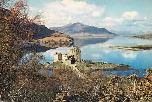 United Kingdom Scotland Eilean Donan castle Loch Duich Wester Ross