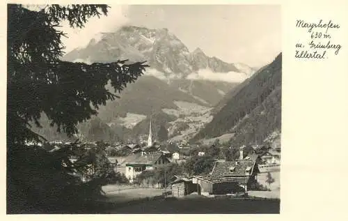 Austria Zillertal Mayrhofen Grunberg