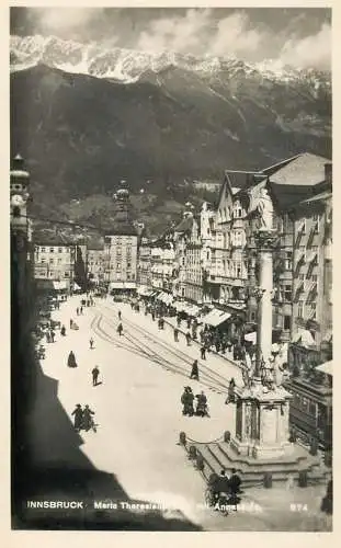 Austria Innsbruck Maria Theresien mit Annasaule