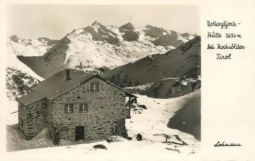 Austria Tirol Rotkogljoch bei Hochsolden