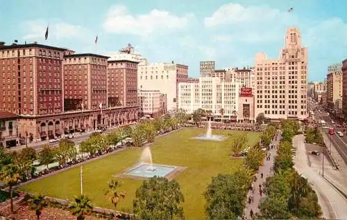 United States CA Los Angeles Pershing square