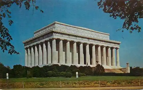 United States Washington DC Lincoln memorial